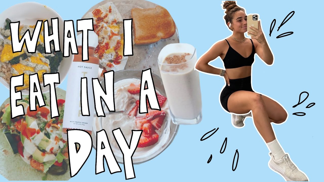 WHAT I EAT IN A DAY what I’m eating to fuel for intense workouts