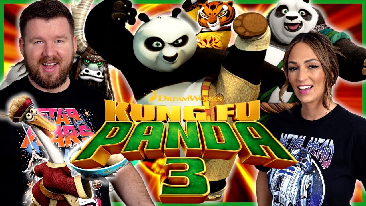 My wife and I watch KUNG FU PANDA 3 for the FIRST time || Movie Reaction