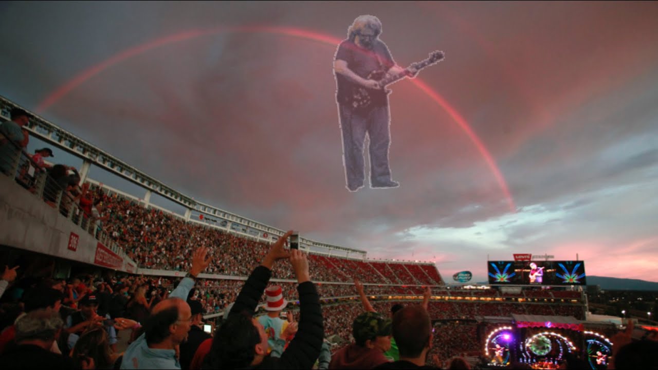 Grateful Dead Fare Thee Well Rainbow Formation Levi's Stadium Santa Clara,  CA - YouTube