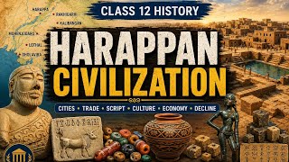 Harappan Civilization Full Chapter Explained | Class 12 History NCERT | Dear Bhaiya