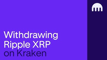 How to withdraw Ripple (XRP) on Kraken