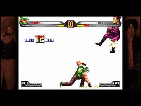 Kof 98 Terry Combos Youtube