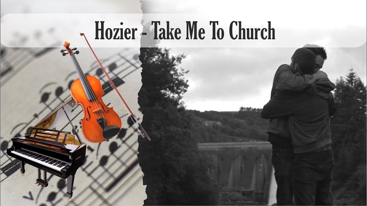 Песня тейк он ми. Take me to Church обложка. Take me to Church ящик. Фон для песни take me to Church. Violin Church в Фошане.