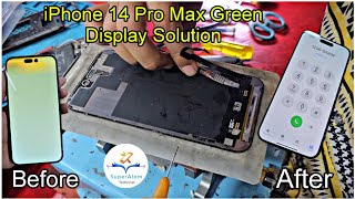 iPhone 14 Pro Max Green Display Solution | iPhone 14 Pro Max Flex Bonding