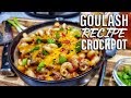 Crockpot Goulash Recipe | Crockpot Recipes