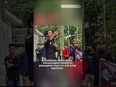Aksi Koalisi Mahasiswa Garut Tuntut Tuntas Kasus Hajat Maut dan Soroti Masalah Pendidikan