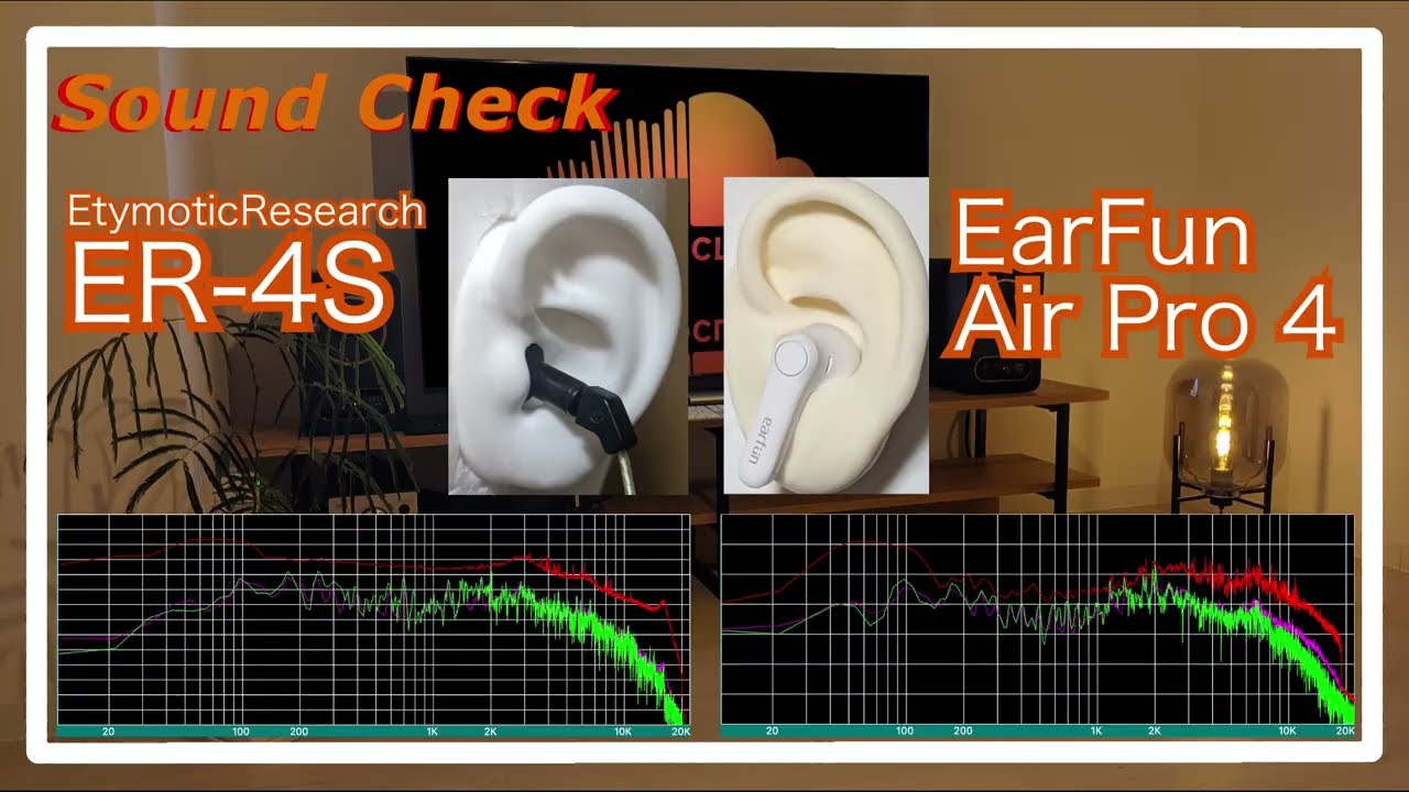 Etymotic Research ER-4S vs EarFun Air Pro 4[Chinese TWS IEMs Sound