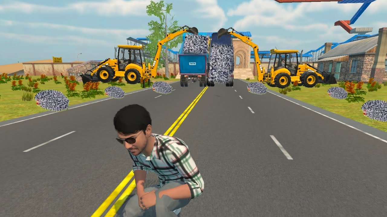 JCB ki madad se ine patron🪨 ko uthakar side mein girenge🪨🚛