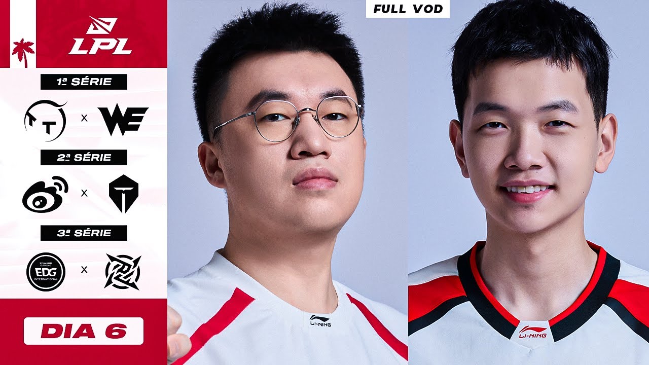 AO VIVO: TT x WE | WBG x TES | EDG x NIP | LPL | ILHA DAS LENDAS !cupom !sadia !grupo 