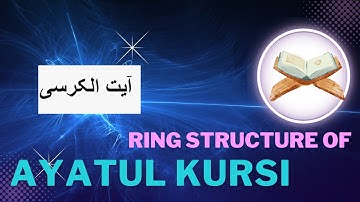 Ring Structure of Ayatul Kursi (آیت الکرسی) -Linguistic Miracle of Quran-Wonders of Quran