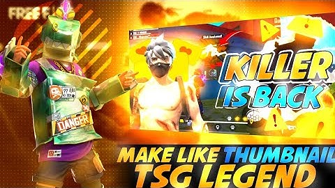 HOW TO MAKE THUMBNAIL LIKE TSG LEGEND || MR GAINT GFX