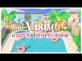 On termine lile ensemble   amnagement coin piscine  animal crossing new horizons