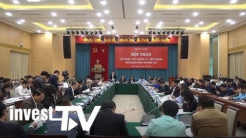 Cần thay đổi công tác quản lý vận hành, sử dụng chung cư