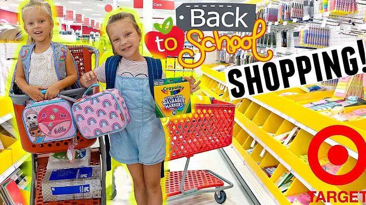 SISTERS BACK TO SCHOOL SHOPPING at TARGET!  (New School Update)