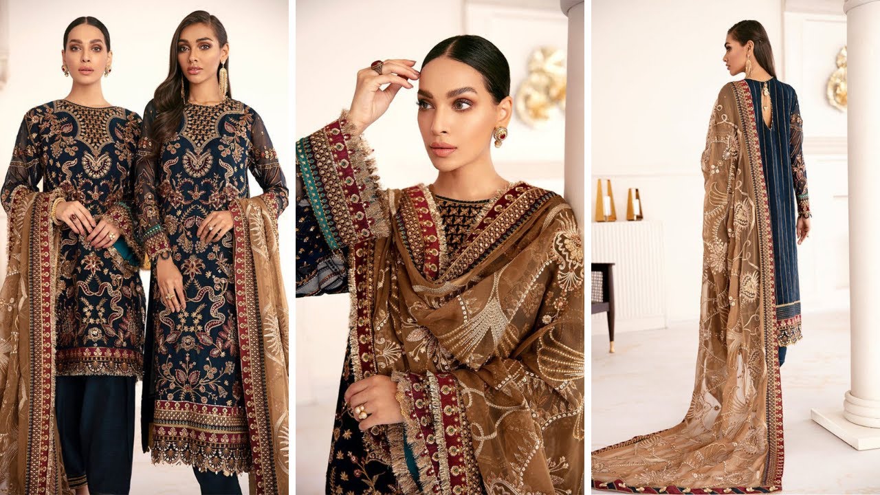 Laiba Am Vol 147 Pure Georgette Readymade Pakistani Suit