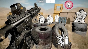 GUNSIM - 3D FPS Shooting Guns | ULTIMATE GUN SIMULATOR | Android GamePlay