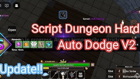 Script King Legacy Auto Dungeon Update - Auto Dodge V2 - Solo Dungeon Easy