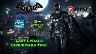 Batman Arkham Knight MSI GL62 6QD i5 6300HQ GTX950M Benchmark Test