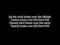 Bruce Dickinson - Kill Devil Hill Lyrics