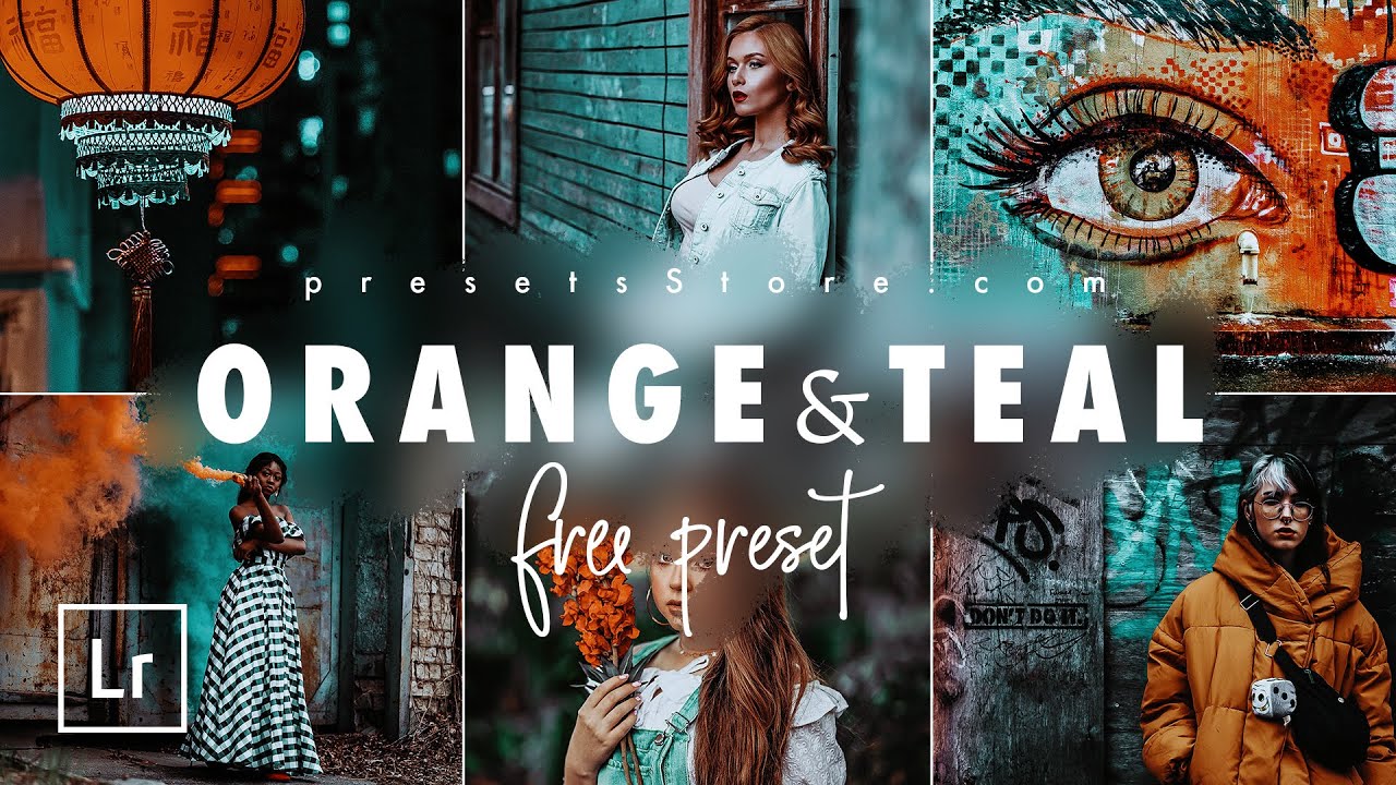 How to Create Orange And Teal Preset for Mobile Lightroom 2020 Tutorial Download Free YouTube