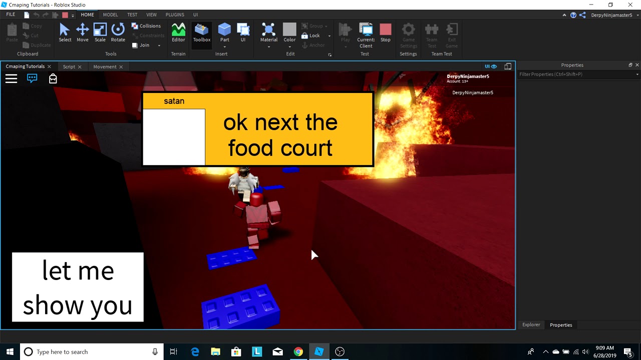 Roblox How To Make A Game Like Camping Part 4 Scripting Youtube