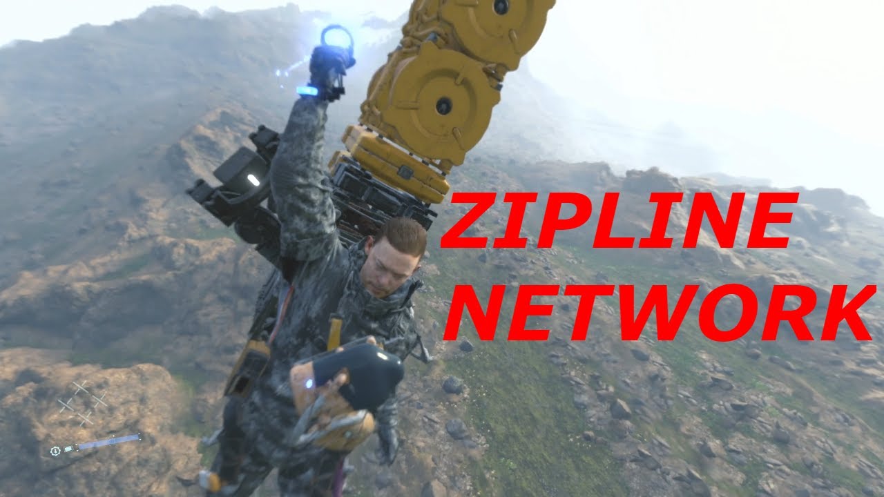 Death Stranding How To Place And Use Zip Lines