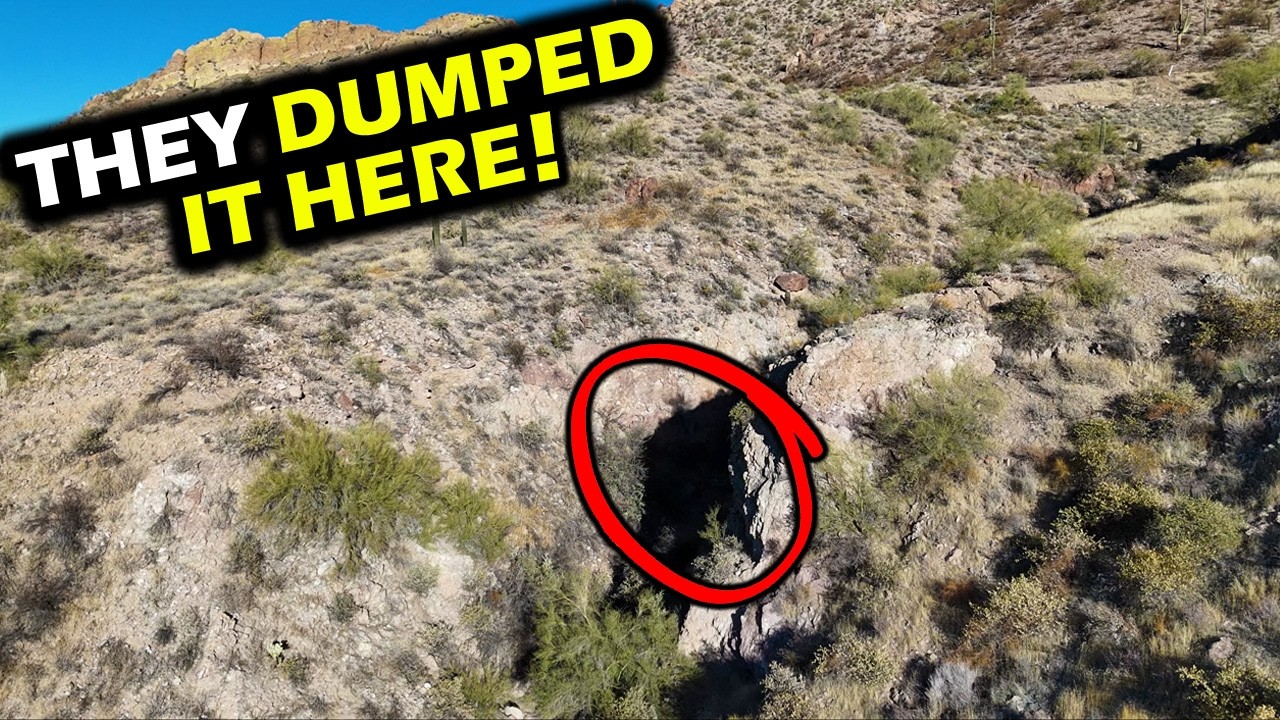 Drone EXPOSES Something Chilling in this Canyon!