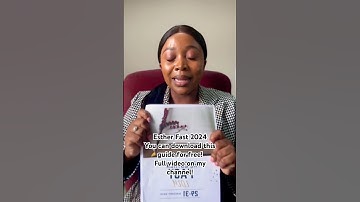 Esther Fasting Guide #music #fast