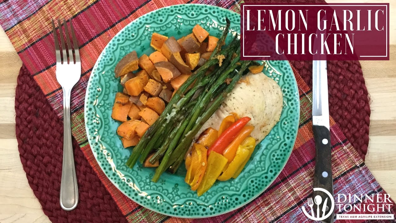 Lemon Garlic Chicken Meal Prep YouTube