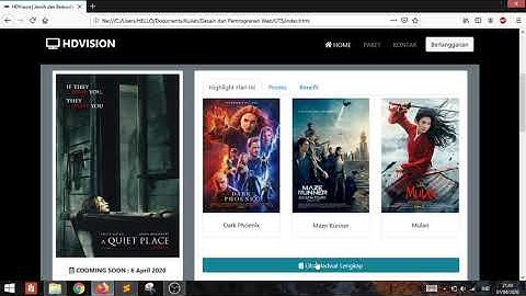 UTS Desain dan Pemrograman Web