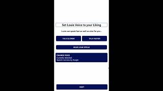 an app for using your phone with voice commands for blind users screenshot 2