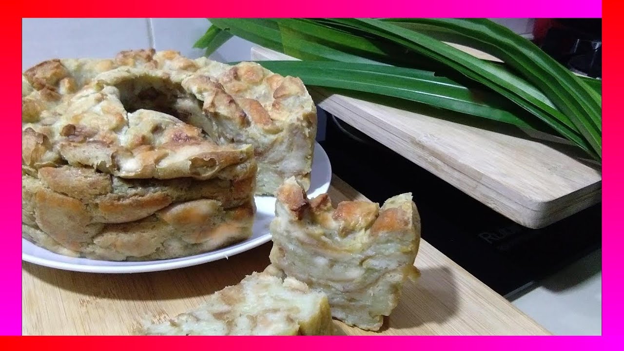 Bengkang Roti / Coconut Milk Bread Pudding - YouTube