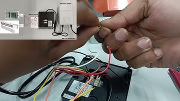 Face Palm Access Control Lock Installation Video Model:S-B120CB