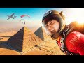 Jai tent le freefly audessus des pyramides parachutisme sportif 