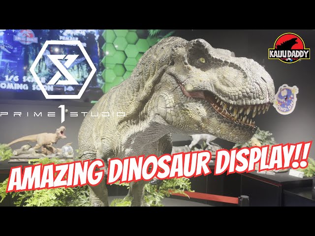 The Most Incredible Dinosaur Statue Ever at Prime 1 Studio Gallery