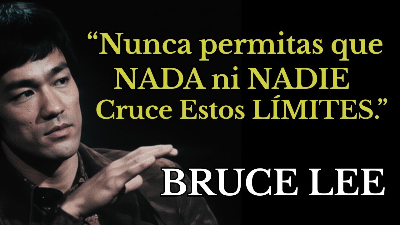7 Límites que NUNCA debes Permitir que se Crucen: La psicología de Bruce Lee