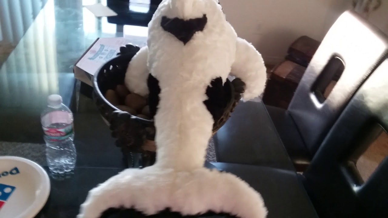 Worlds first Inverted Orca Whale Plush