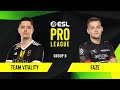 CS:GO - FaZe vs. Team Vitality [Mirage] Map 2 - Group B - ESL EU Pro League Season 10