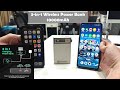 Unboxing &amp; Testing Portronics Luxcell Wireless 10K Power Bank