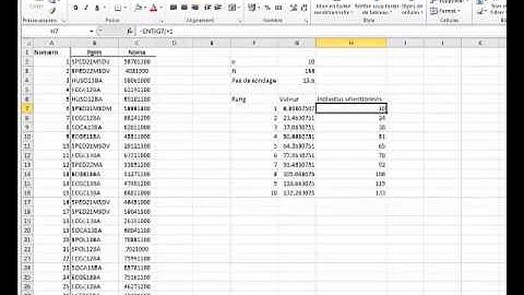 Echantillon aléatoire systématique sur excel - LDEMO2401 - Université catholique de Louvain