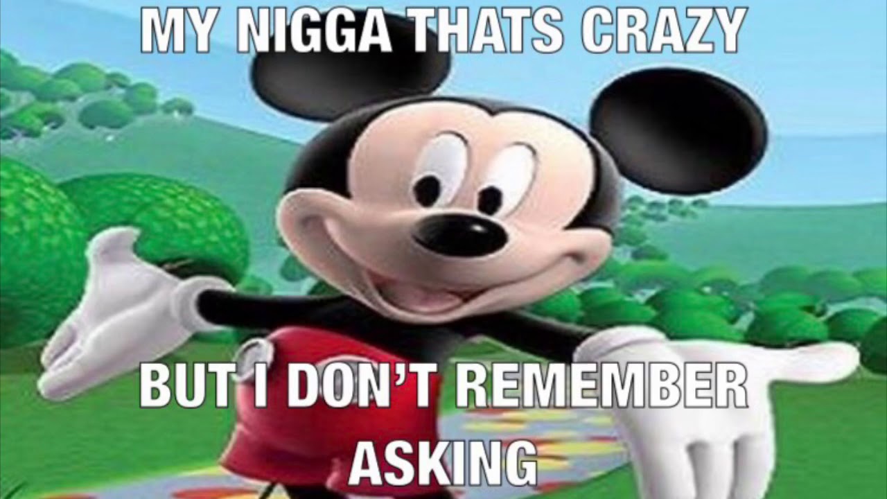 Mickey Mouse I Don T Remember Asking Youtube