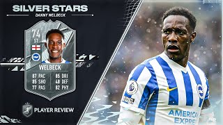 GET THIS CARD!  74 SILVER STARS DANNY WELBECK PLAYER REVIEW - FIFA 22 ULTIMATE TEAM