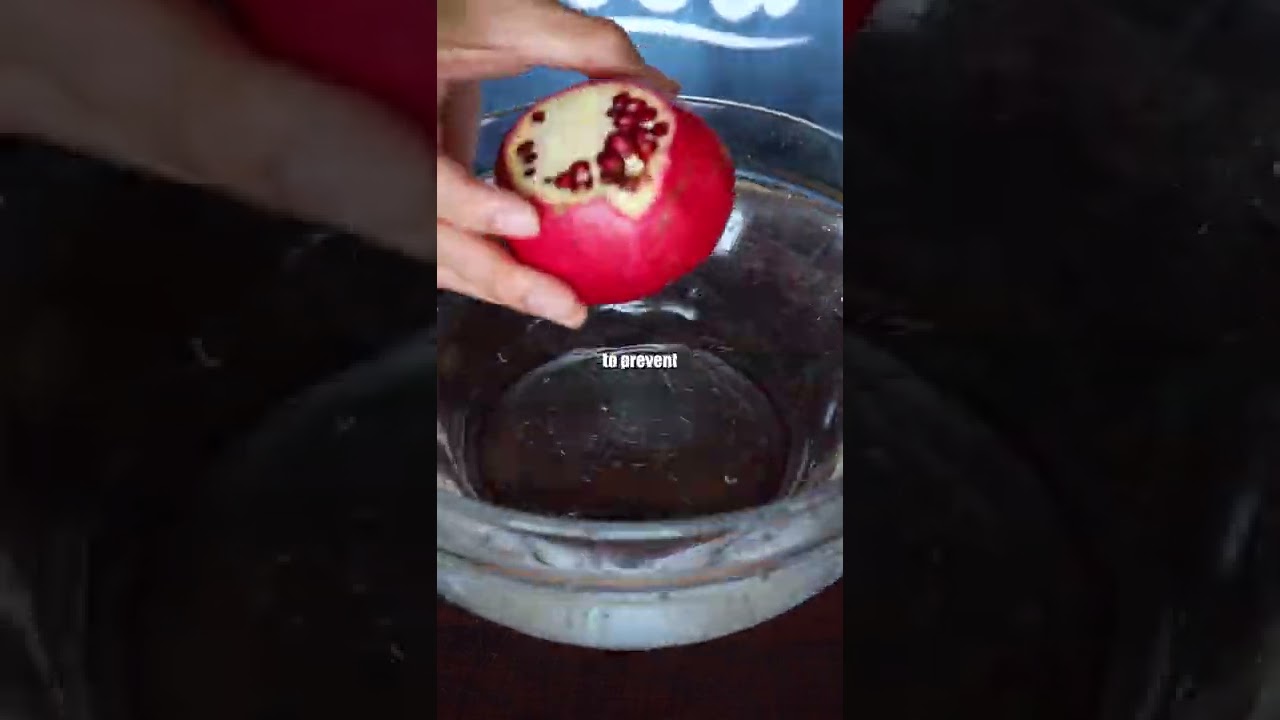 Лучший способ разрезать гранат