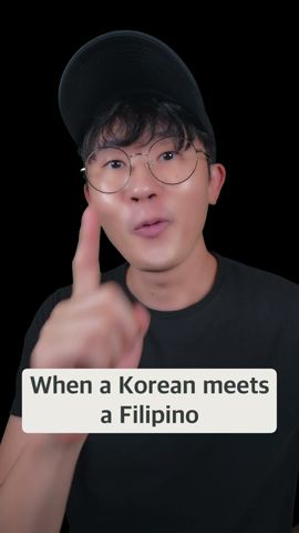 When a Korean meets a Filipino 😂