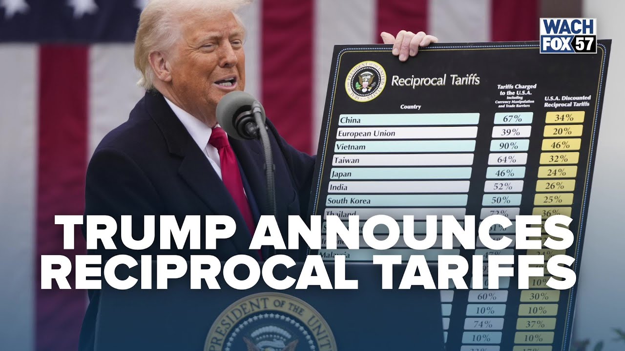 FULL REMARKS: Trump announces reciprocal tariffs during 'Make America ...