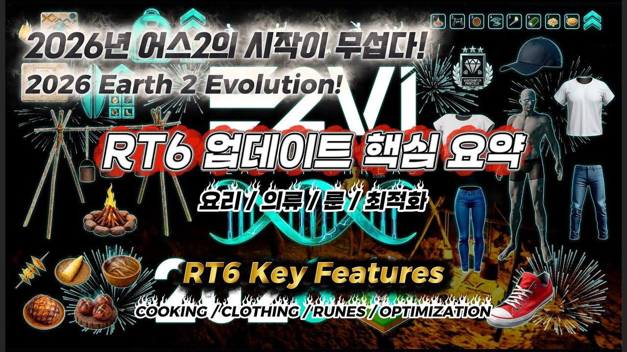 2026년 어스2의 시작이 무섭다! RT6 업데이트 핵심 요약 및 가이드 (2026 Earth 2 Evolution!) 
