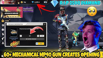 💥 PARMANENT MECHANICAL MP40 🤤 | MECHANICAL MP40 ONE CRATE TRICK | #freefire