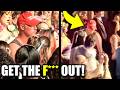 MAGA Loser Gets Publicly HUMILIATED Once Crowd Spots His Hat