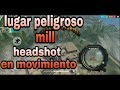 caigo en 🔥Mill el lugar más peligroso🔥 y hago un headshot👌 en movimiento free fire