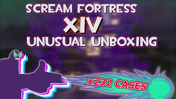 TF2: Scream Fortress 👻XIV🎃 HUGE x232 Cases! 🕸 - Unusual Unboxing - Feeding The Gaben